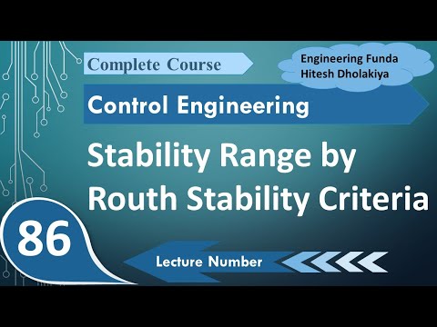 Routh Stability Criterion: Stability Range in Control Systems