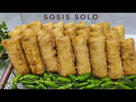 100% SOSIS ASLI INDONESIA | SOSIS SOLO #CaraMembuat