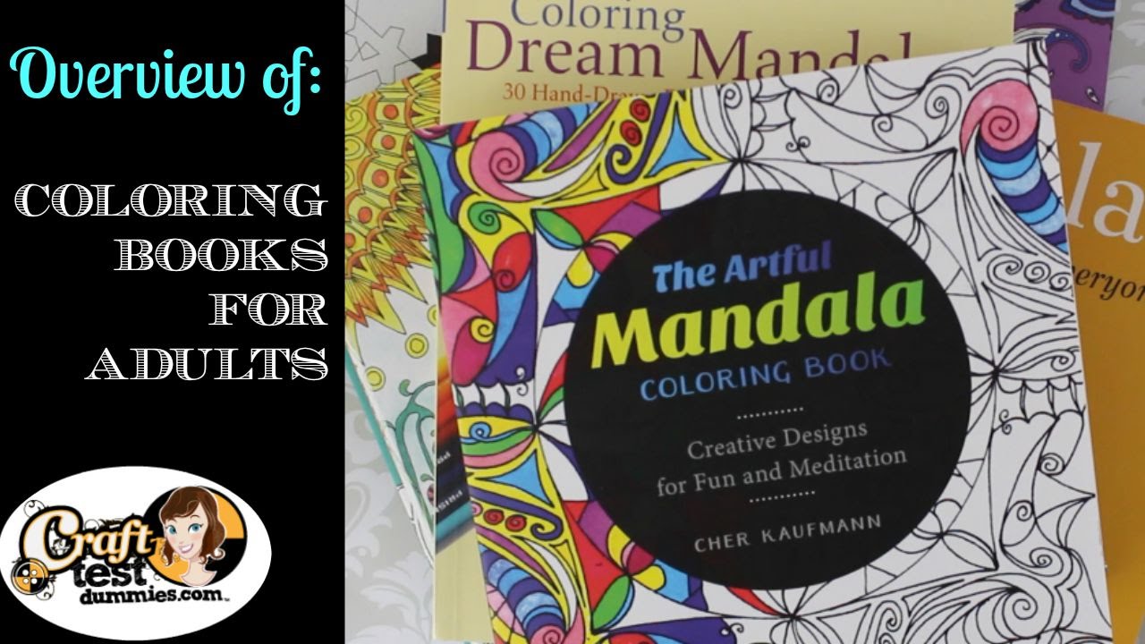 Coloring with Watercolor in Adult Coloring Books 