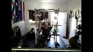 Lat pull downs with D-bar - 80kg (175#)