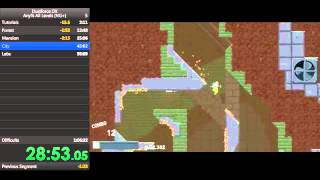 Dustforce Any% All Levels speedrun in 59:51