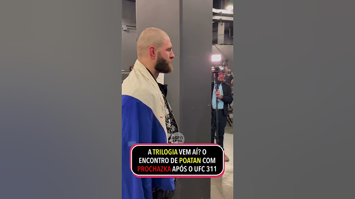 Quem quer ver a 3ª luta entre Alex Poatan e Jiri Prochazka no UFC 👀🏹