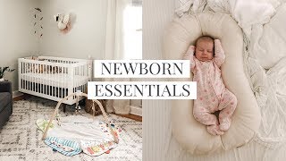 Newborn Essentials • Simple Baby Registry Must Haves