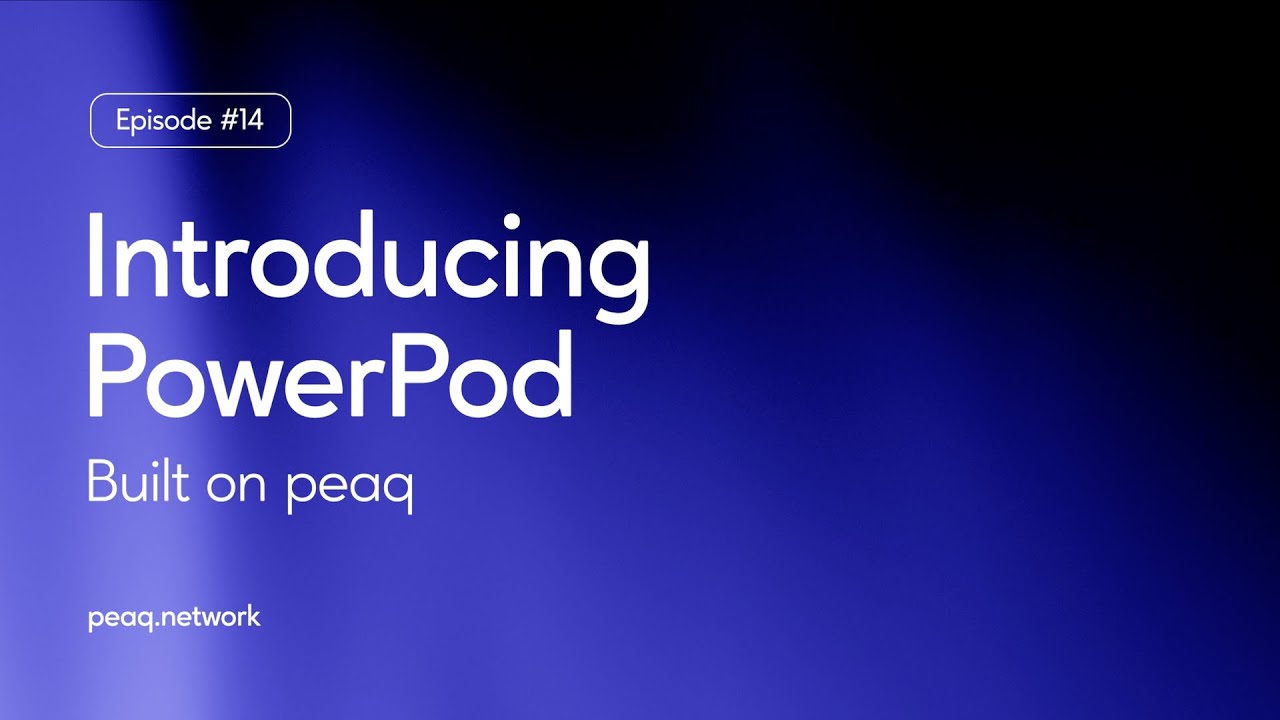 Built on peaq | Powerpod