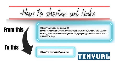 How to shorten long links links#makemoneyonline #link#tinyurl