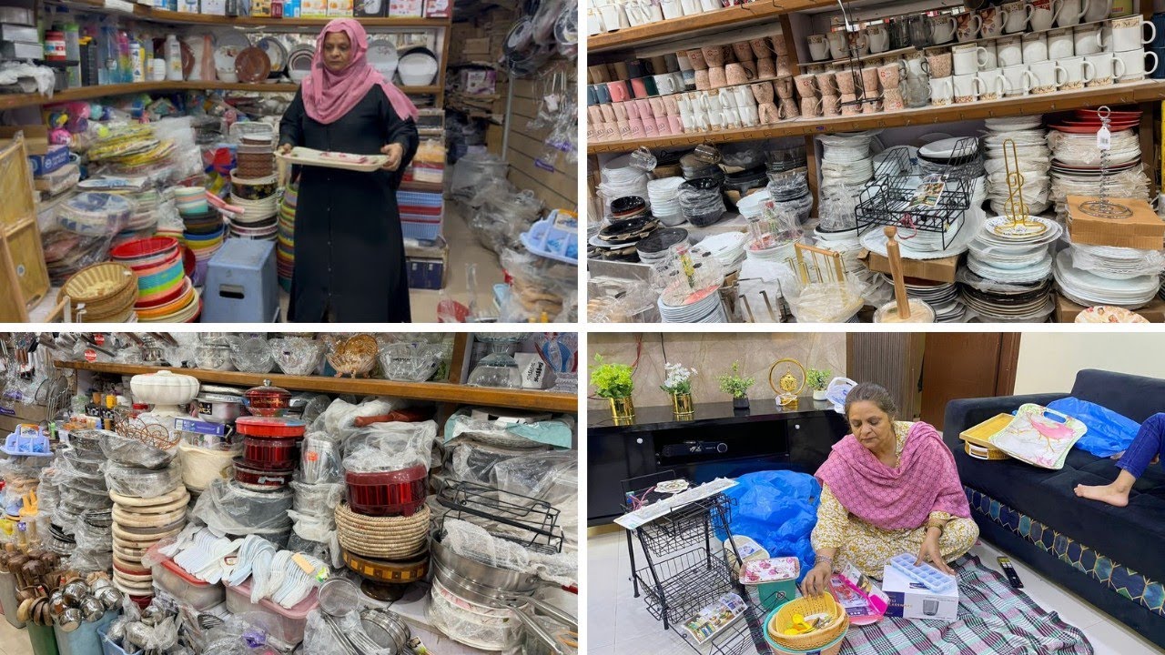 Busy din market Gaye Barish mai 