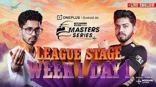 en 2025 Oneplus Android Bgms Season 4 League Week 1 Day 1