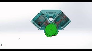 V8 Engine  Kinematic Simulation