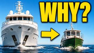 Why Retirees Are Selling Their Yachts For One Tiny Trawler