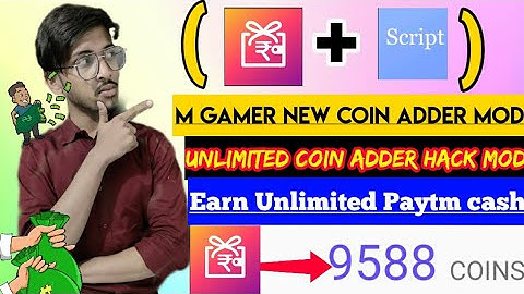 🔥 M gamer New latest coin hack script || M gamer unlimited coin Adder hack mod || 🤑 New script 2022