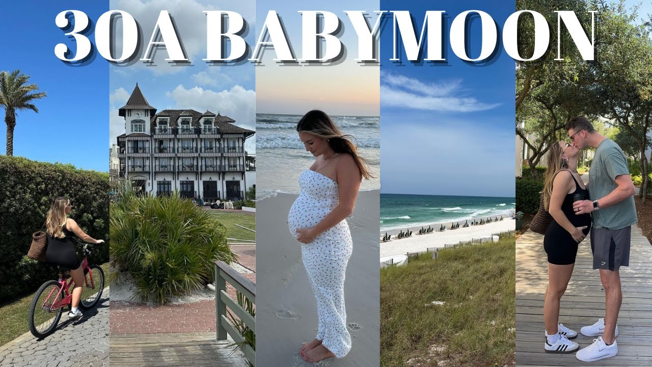 OUR BABYMOON IN 30A FLORIDA PT 1 || Exploring Rosemary & Alys Beach