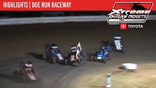 Xtreme Outlaw Midget Series Presented by Toyota | Doe Run Raceway | May 30, 2024 | HIGHLIGHTS