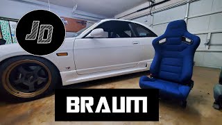 Braum Seats Go IN! - DIY Racing Seat Install