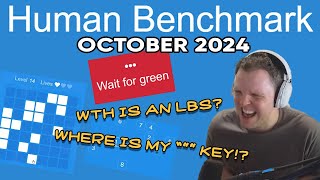 Lil Bro Lost to Swedish Keyboard | AdmiralBulldog's Human Benchmark: October 2024 screenshot 2
