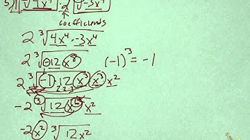 3.2 simplifying higher order radicals