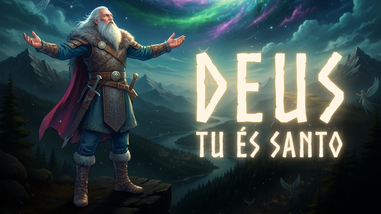DEUS, TU ÉS SANTO (Versão VIKING) | Louvor Cristão – Runas da Graça