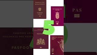 The most powerful passports in the world in 2023 #shorts