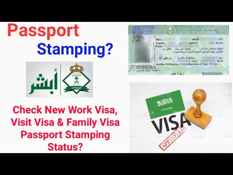 Visa stamping status