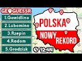 Speedrun GeoGuessr Polska (100%) w 12:44