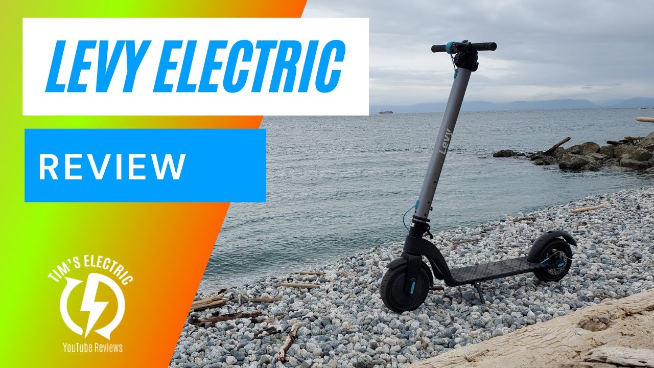 Levy Scooter Review 🛴 Removable Batteries and First Ride 🚲🛵🚗👉 YouTube