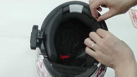 EJEAS V4 PLUS Installation to Motorcycle Helmet Video
