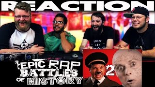 Hitler vs Vader 2. Epic Rap Battles of History REACTION!!