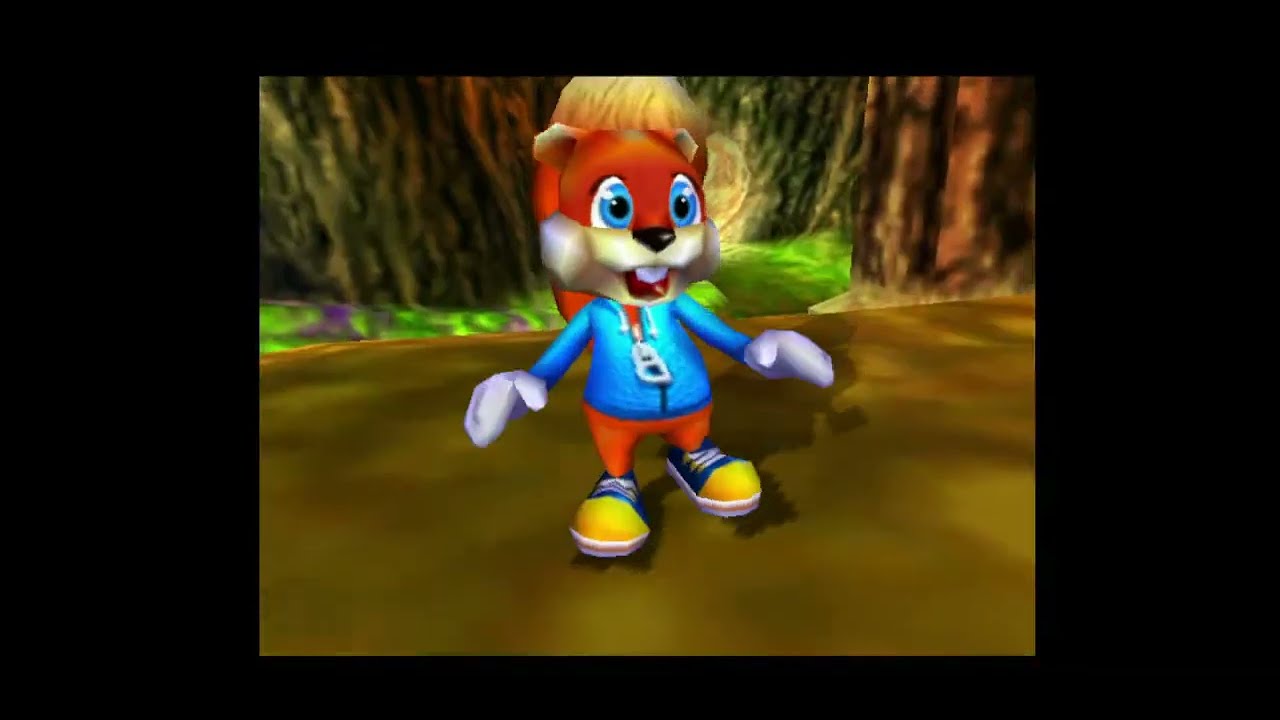 Conker's Bad Fur Day - Feeding the Mouse Cheese N64 - YouTube