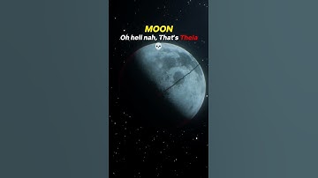 The Moon’s Creator Has a Dark Past 💀 #Space #Earth #Theia