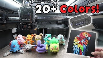 This is how you can print 25 colours with the Bambu Lab H2 Series printers