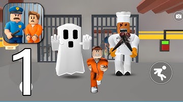 Obby Jail Escape Parkour - Prison Escape - Gameplay Walkthrough Part 1 (Android, iOS)