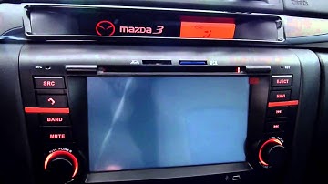Mazda 3 GPS navigation