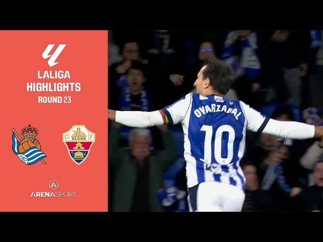 Real Sociedad - Elche 3:1 | PRIMERA LA LIGA (23. kolo) | 07. februar 2026.