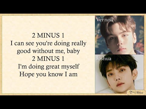 SEVENTEEN 'JOSHUA & VERNON' - '2 MINUS 1' Lyrics