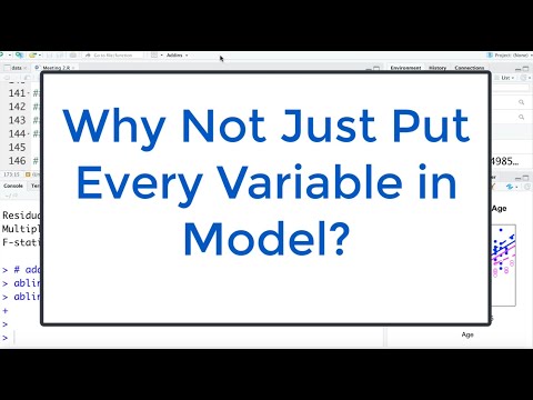 Video: Hvad betyder det, når to variable er forbundet?