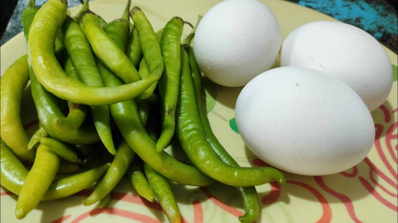 Mirchi Roti Egg పచ్చిమిరపకాయల రోటి కర్రీ 10 నిllల్లో // Egg mirchi Roti curry in ...