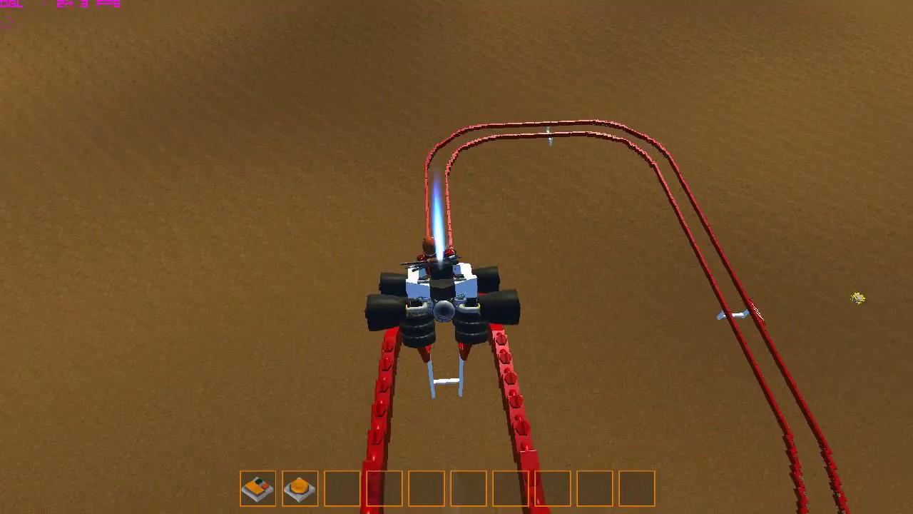 ScrapMechanic Vanilla Rollercoaster