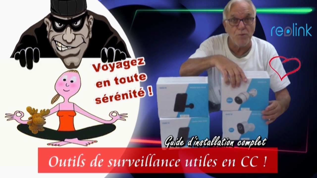 👀Surveiller son camping-car contre le vol et les agressions, c&rsquo;est possible avec ces caméras Reolink