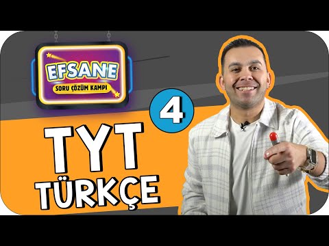 Efsane Sorularla TYT Türkçe  Full Tekrar - 4 #2023