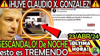 ADIOS CLAUDIO X GONZALEZ ¡ De noche ESTO ES TREMENDO !