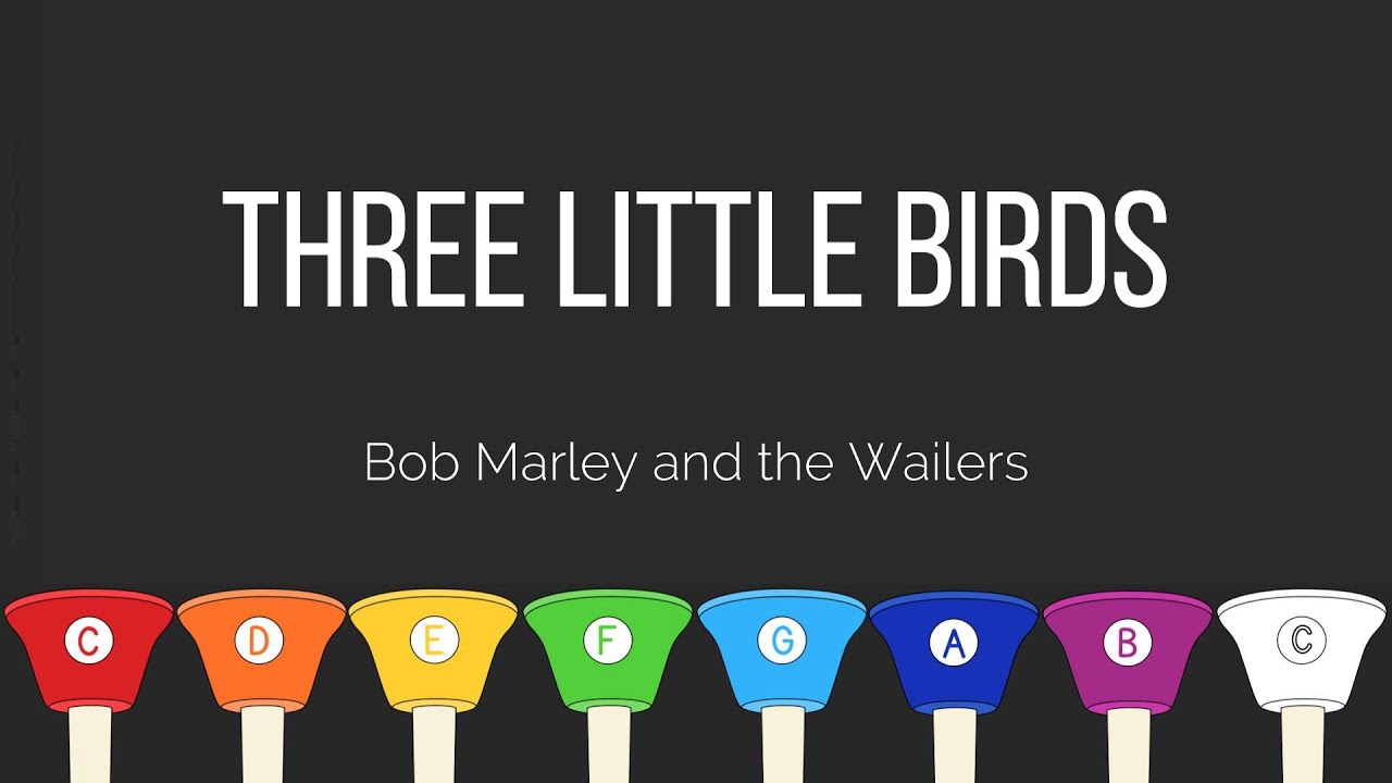 Three Little Birds Handbells Play Along