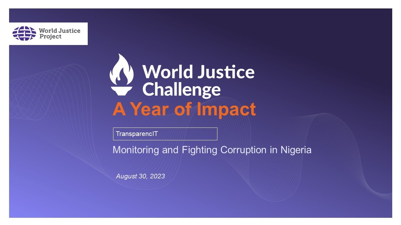 Monitoring and Fighting Corruption in Nigeria YouTube