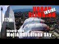 the french spiderman climb Sky Melia Barcelona