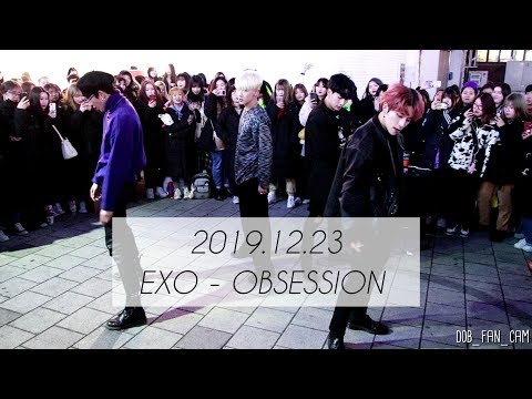 [DOB_디오비] 191223 홍대공연 1차 마지막곡 / EXO 엑소 - OBSESSION <strong>옵세션</strong>