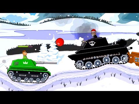 ПРИКЛЮЧЕНИЯ на ТАНКЕ в игре Hills of steel 5| Мультики про ТАНКИ
