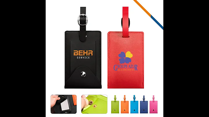 AG LTYD  Xylina PU Leather Luggage Tag