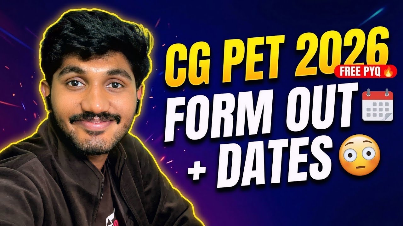 CG PET Important Dates 🔥| BTECH | Engineering Entrance Exam in ...