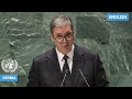  serbia  president addresses united nations general debate 78th session  unga