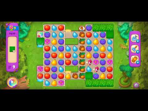 Gardenscapes level 9899