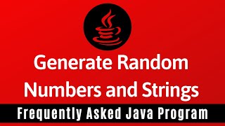 Frequently Asked Java Program 12: How To Generate Random Numbers & Strings | Apache Commons API screenshot 3