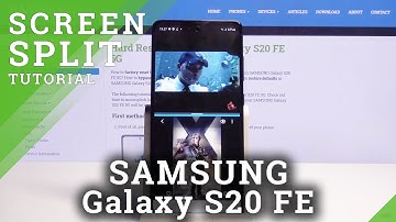 How to Split Screen in SAMSUNG Galaxy S20 FE 5G – Double Screen Creation